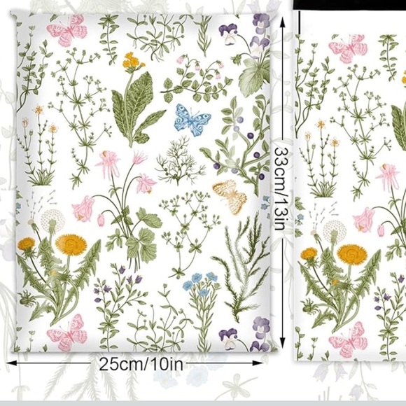 20- 10x13 spring Polymailers - Picture 2 of 3